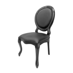 Cadeira Medalhão Adoriable com Tachas