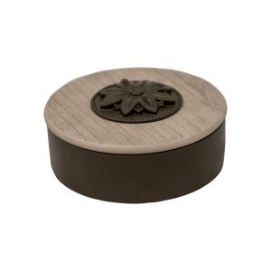 Caixa redonda clássica para decorações