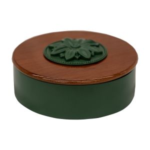 Caixa redonda clássica para decorações