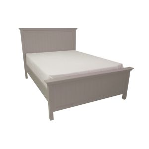 Cama de casal clássica contemporânea