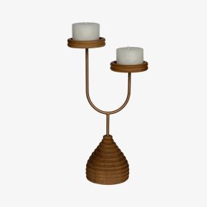 Candelabro Favo clássico