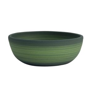 Fruteira De Cerâmica Na Cor Verde