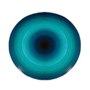 Mandala Decorativa de Parede 45cm Azul e Verde