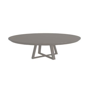 Mesa Com Pé Cruzado Na Com Cinza