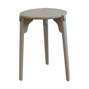 Mesa De Apoio Com O Tampo Em Couro