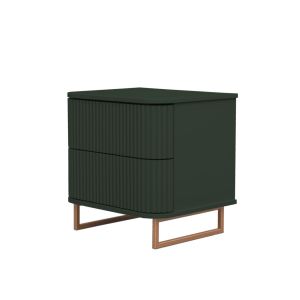 Mesa De Cabeceira Contemporânea com Pés Metalizado
