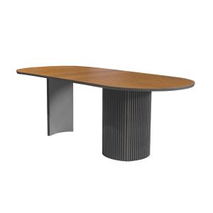 Mesa De Jantar Oval Contemporânea