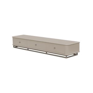 Rack Moderno Com Pés Metálicos Para Sala de Estar