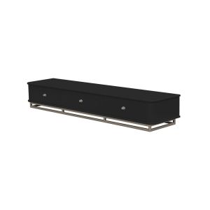 Rack Moderno Com Pés Metálicos Para Sala de Estar