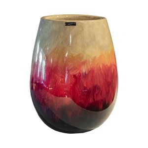 Vaso Aberto De Cerâmica Contemporâneo
