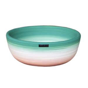 Vaso De Cerâmica Clássico Contemporâneo Verde