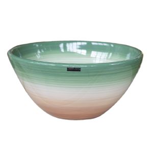 Vaso De Cerâmica Clássico Contemporâneo Verde