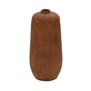 Vaso De Cerâmica Com Papel Machê