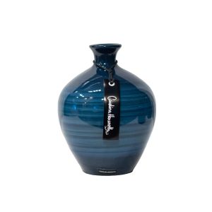Vaso De Cerâmica Contemporâneo Azul