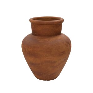 Vaso De Cerâmica Decorativo Com Papel Machê