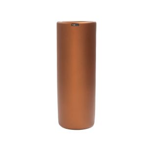 Vaso De Cerâmica Decorativo Na Cor Cobre