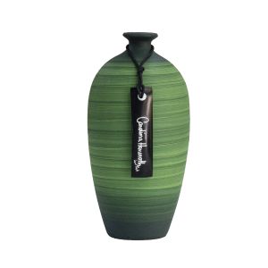 Vaso De Cerâmica Para Decoração Na Cor Verde