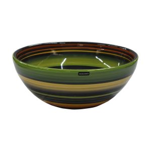 Vaso aberto clássico de cerâmica