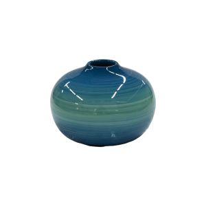 Vaso bola de cerâmica