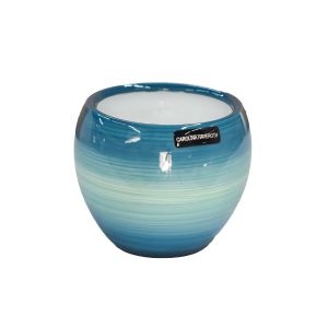 Vaso com vela para decoração em tons mais claros