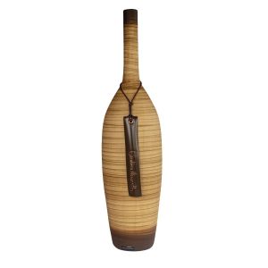 Vaso Garrafa Decorativo em Cerâmica