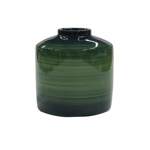 Vaso de cerâmica contemporâneo pintado a mão