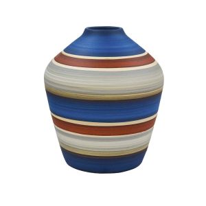 Vaso Reto decorativo em Cerâmica