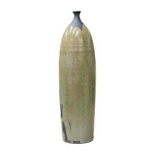 Vaso de cerâmica contemporâneo pintado a mão