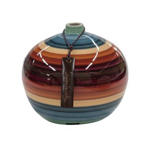 Vaso Bojudo decorativo em Cerâmica
