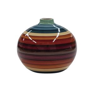 Vaso Bojudo decorativo em Cerâmica