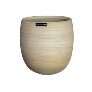 Vaso decoraivo na cor bege