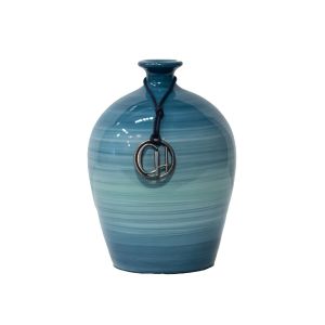 Vaso decorativo clássico de cerâmica