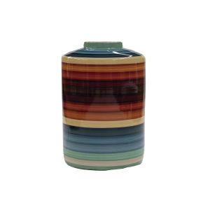 Vaso Reto decorativo em Cerâmica