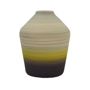 Vaso Reto decorativo em Cerâmica
