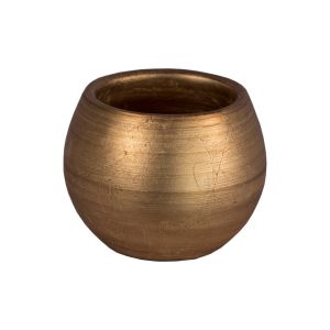 Casca de Ovo P Carolina Haveroth - Fosco - Dourado Envelhecido