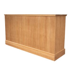 Balcão de Atendimento Ripado Mel