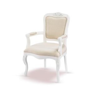Cadeira Bourbon c/ Braço - Branco