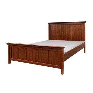 CAMA AMADEIRADA ESTILO CLASSICO