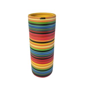 Vaso Tubo 240 M - Fosco - Colorido Ilusionista - Carolina Haveroth