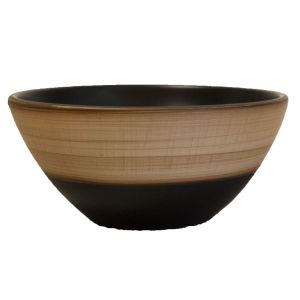 Fruteira 488 M - Fosco - Bamboo com Preto - Carolina Haveroth