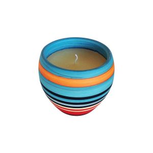 Vela Aromatizada Casca de Ovo Carolina Haveroth - Estilo Listrado