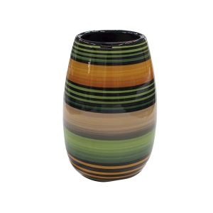 Vaso Aberto P decorativo em Cerâmica Carolina Haveroth