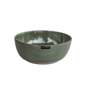 Tijela esmaltada na cor verde para mesa de jantar