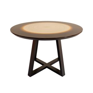 Mesa de Centro Redonda Pé Cruzado