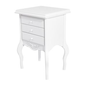 Mesa de Cabeceira Bourbon - Branco