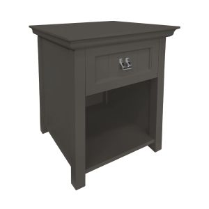 Mesa de Cabeceira Unique - Cinza Imperador
