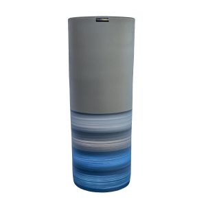 Vaso Tubo Decorativo em cerâmica