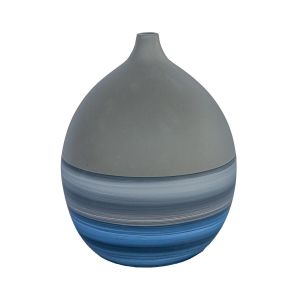 Vaso Bojudo decorativo em Cerâmica