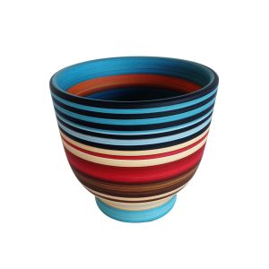 Vaso Cumbuca P - Estilo Listrado - Fosco - Carolina Haveroth