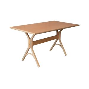 mesa retangular em madeira